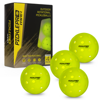 PicklePro Max 40-Hole - 4 pack USAP Approved Pickleball Balls