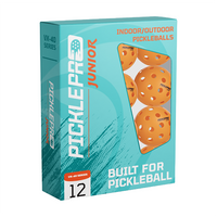 The PicklePro Junior 40-Hole 12-pack Pickleball Balls 
