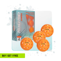 PicklePro Junior 40-Hole - 4-Pack Pickleballs USAP Approved