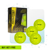 PicklePro Max 40-Hole - 4 pack USAP Approved Pickleball Balls