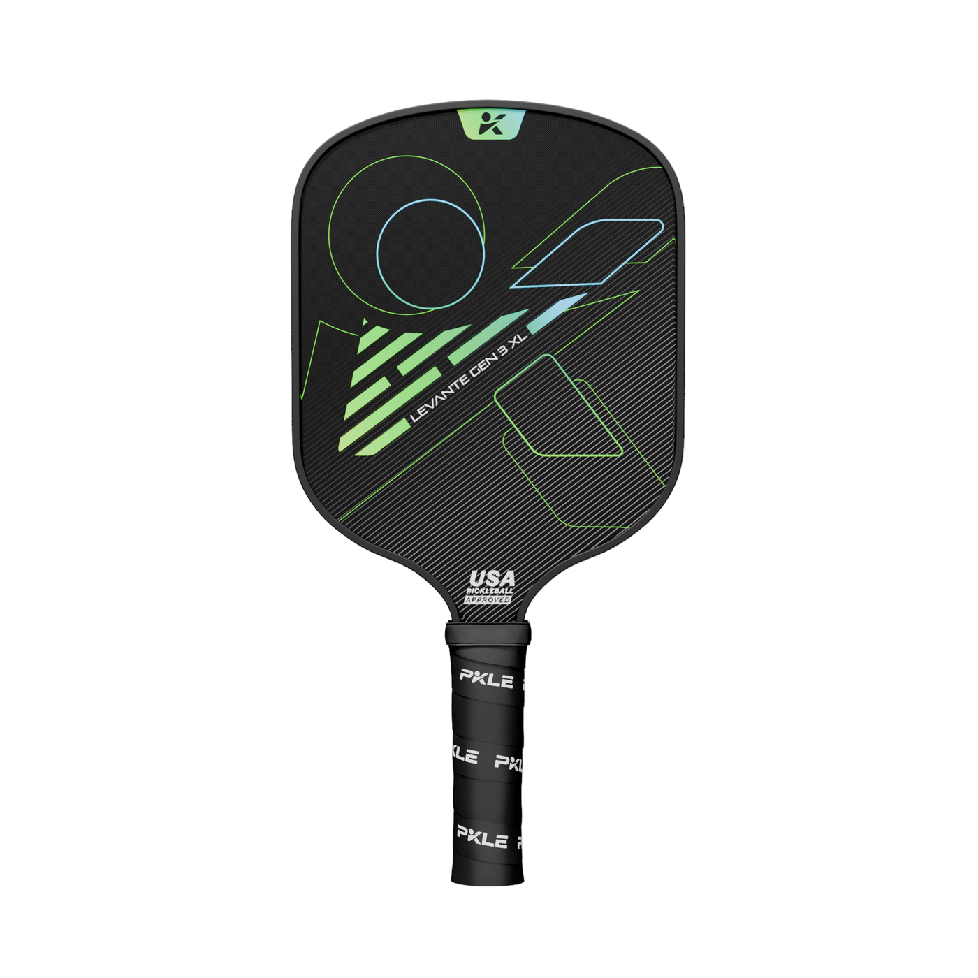 XL Wide Mold Option 
Enlarged hitting surface for a more forgiving sweet spot, improved reach, and consistent response.