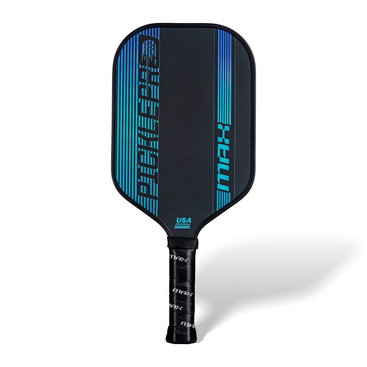 PicklePro Max Seattle carbon fiber pickleball paddle, 16mm, with CAS finish and wicked moisture grip