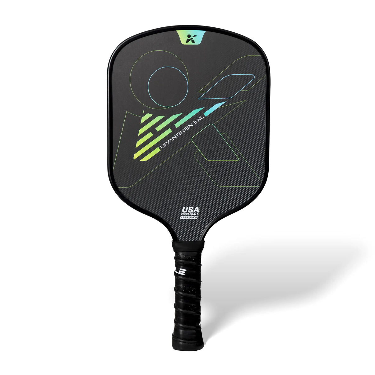 PKLE Levante Gen 3 XL widebody pickleball paddle, 16mm, USA Pickleball approved